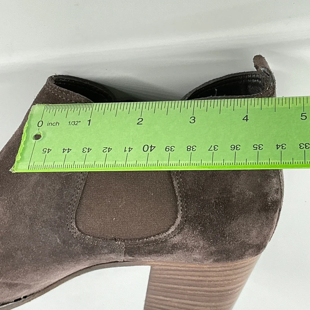 Paul Green Size 6.5 US 9 Munchen Brown Suede Chelsea Ankle Boots